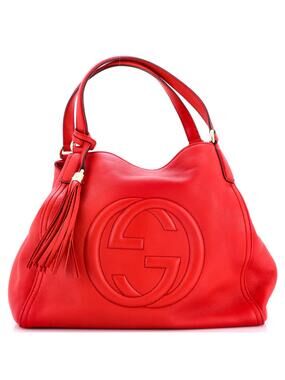Gucci Soho Shoulder Bag Leather Medium #291211G16B
